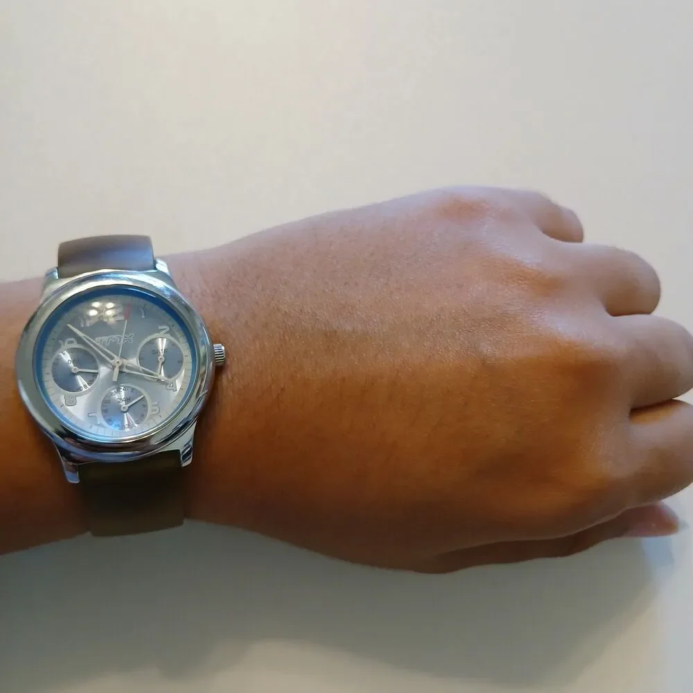 Timex watch running